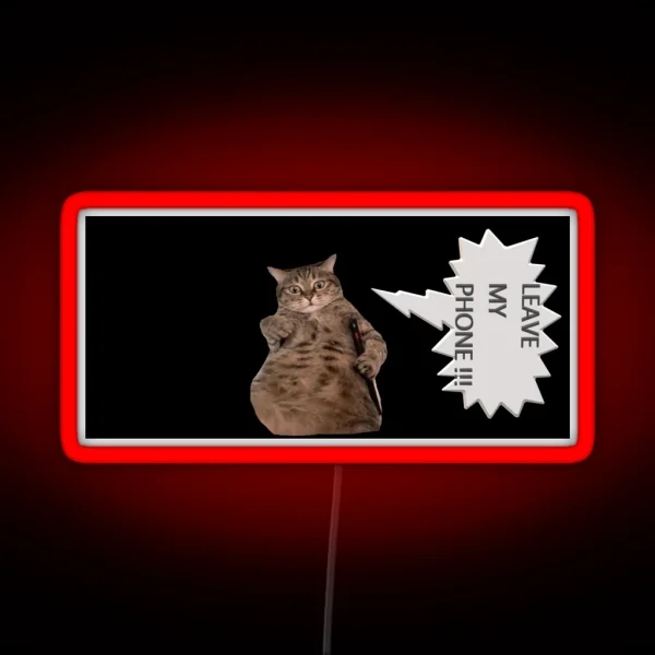 CAT RGB Neon Sign