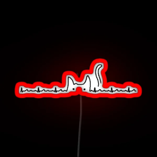 Cat RGB Neon Sign