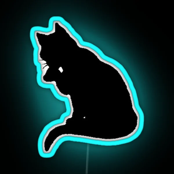 Cat RGB Neon Sign