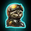 Cat RGB Neon Sign - Image 2