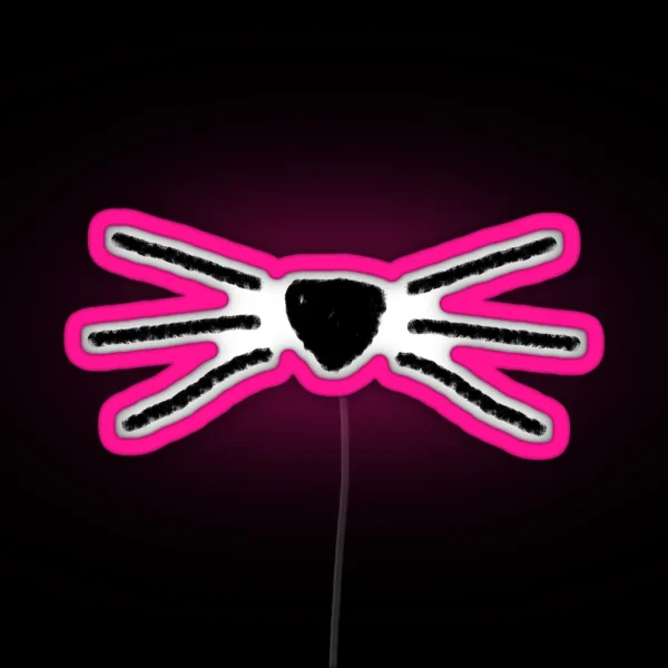 Cat Whiskers RGB Neon Sign