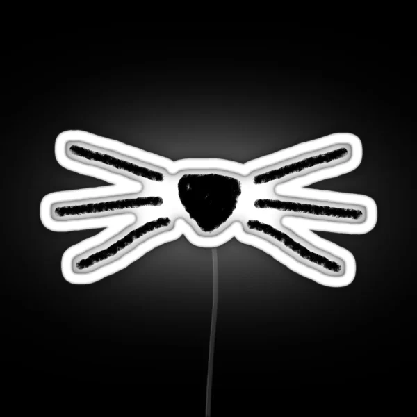 Cat Whiskers RGB Neon Sign