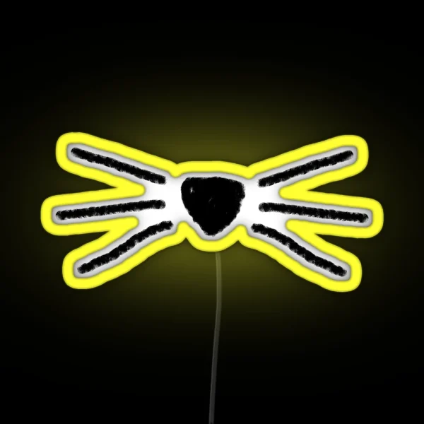Cat Whiskers RGB Neon Sign