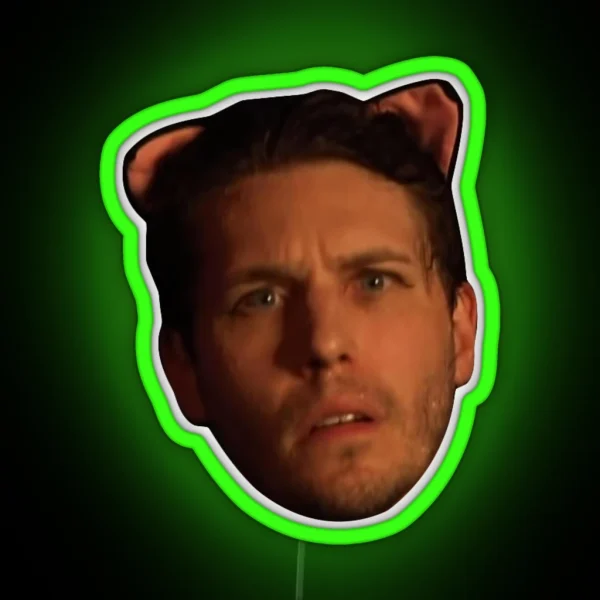Catboy Jerma RGB Neon Sign