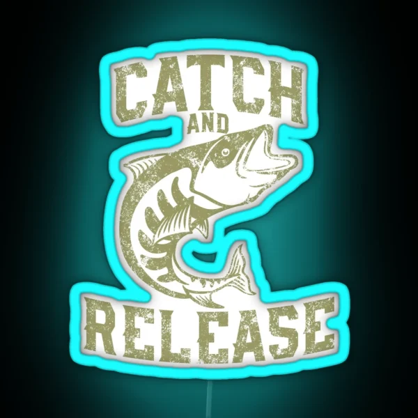 Catch And Release RGB Neon Sign