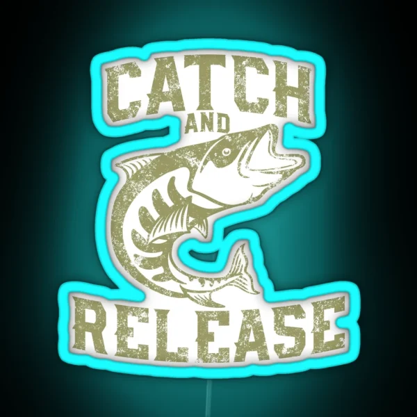 Catch And Release RGB Neon Sign
