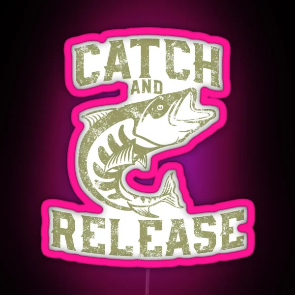 Catch And Release RGB Neon Sign