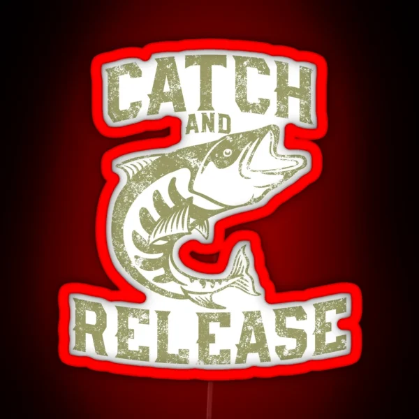 Catch And Release RGB Neon Sign