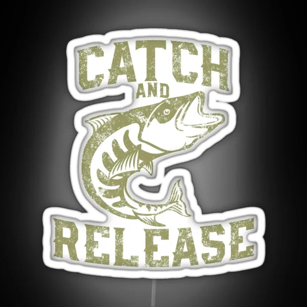 Catch And Release RGB Neon Sign