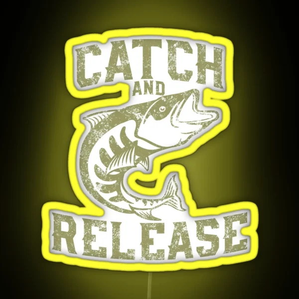 Catch And Release RGB Neon Sign