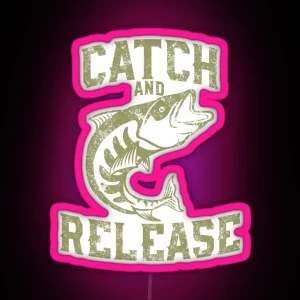 Catch And Release RGB Neon Sign