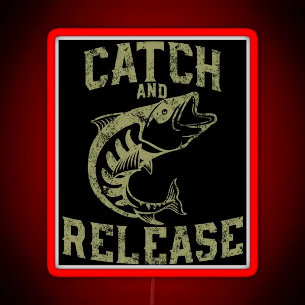 Catch And Release RGB Neon Sign