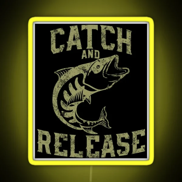 Catch And Release RGB Neon Sign