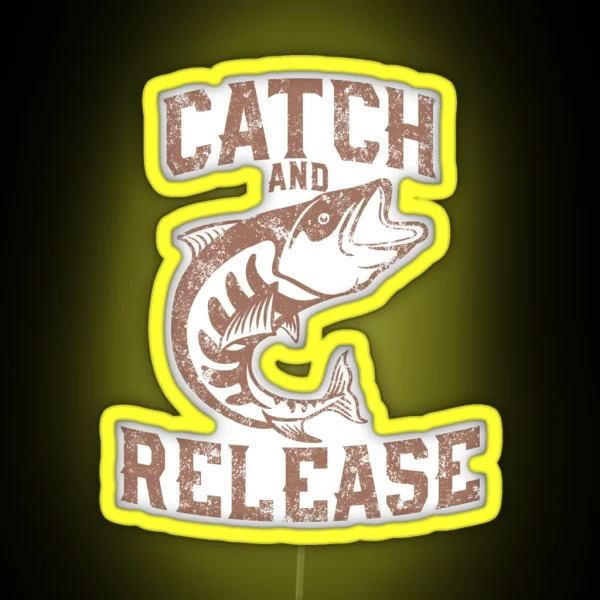 Catch And Release RGB Neon Sign
