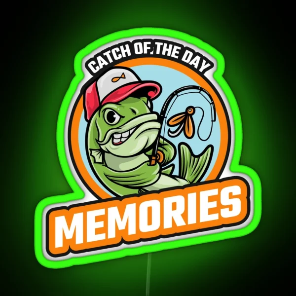 Catch Of The Day Memories RGB Neon Sign