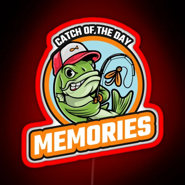 Catch Of The Day Memories RGB Neon Sign