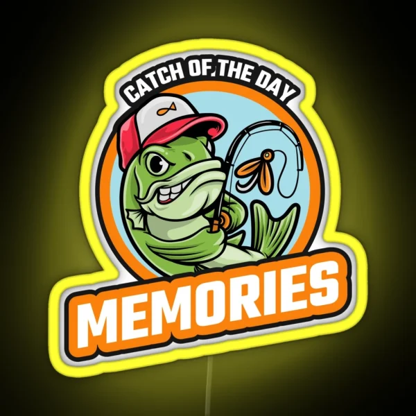 Catch Of The Day Memories RGB Neon Sign