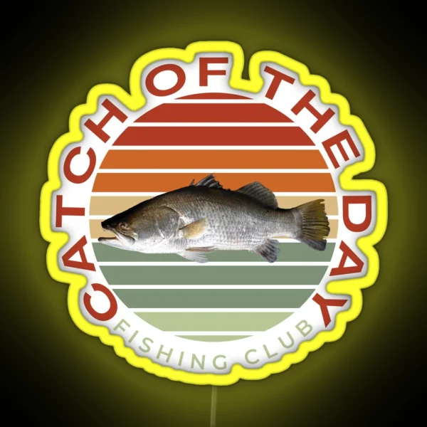 Catch Of The Day RGB Neon Sign