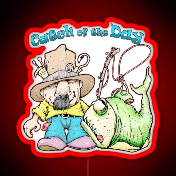 Catch Of The Day RGB Neon Sign