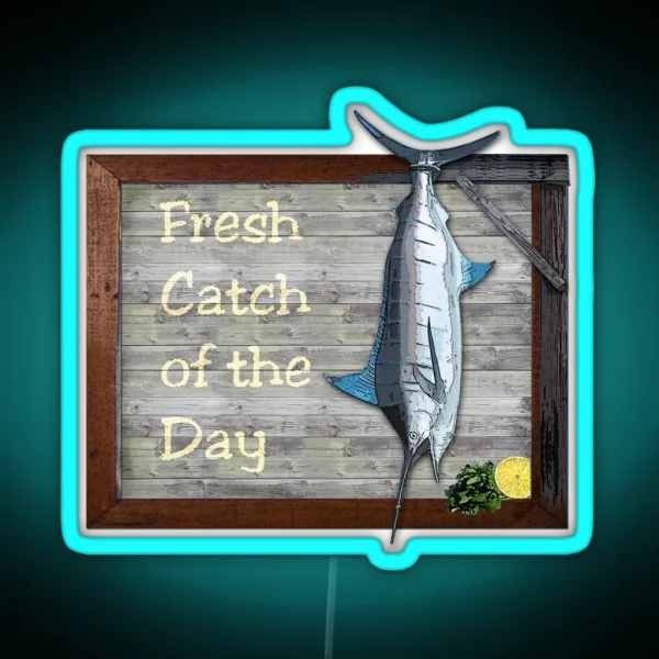 Catch Of The Day RGB Neon Sign