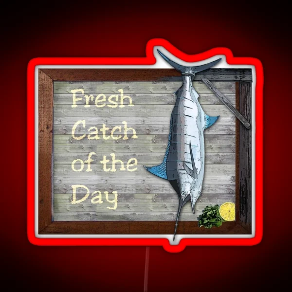 Catch Of The Day RGB Neon Sign