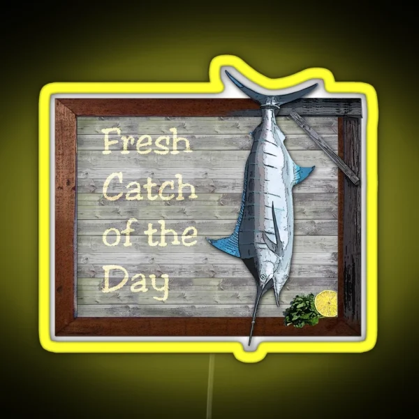 Catch Of The Day RGB Neon Sign