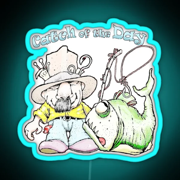 Catch Of The Day RGB Neon Sign
