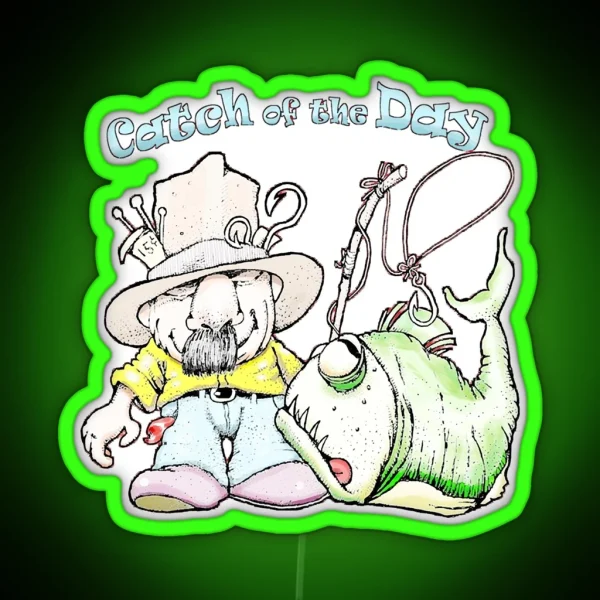 Catch Of The Day RGB Neon Sign