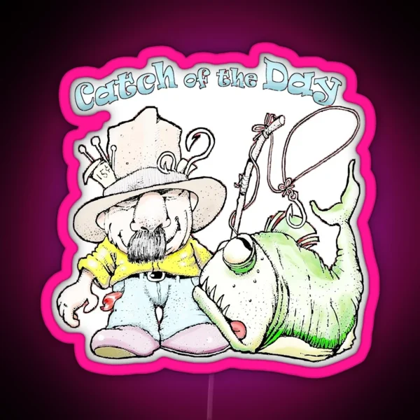 Catch Of The Day RGB Neon Sign