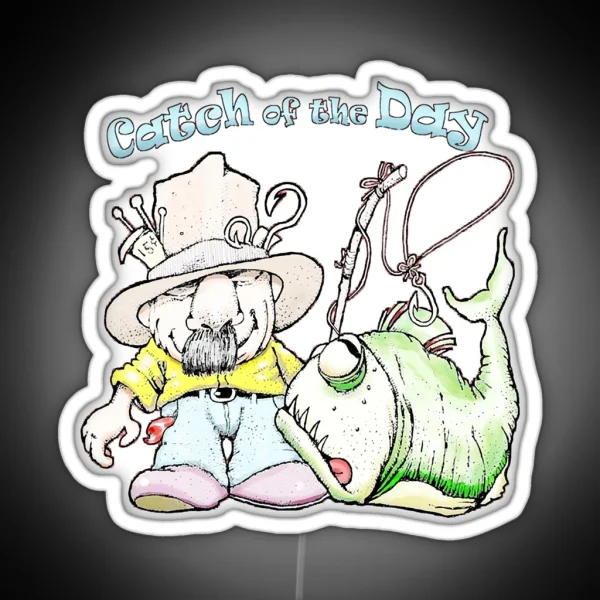 Catch Of The Day RGB Neon Sign