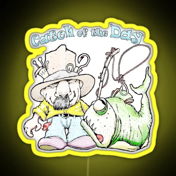 Catch Of The Day RGB Neon Sign