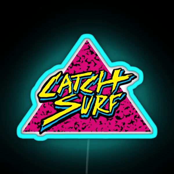 Catch Surf RGB Neon Sign