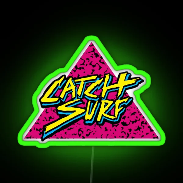 Catch Surf RGB Neon Sign