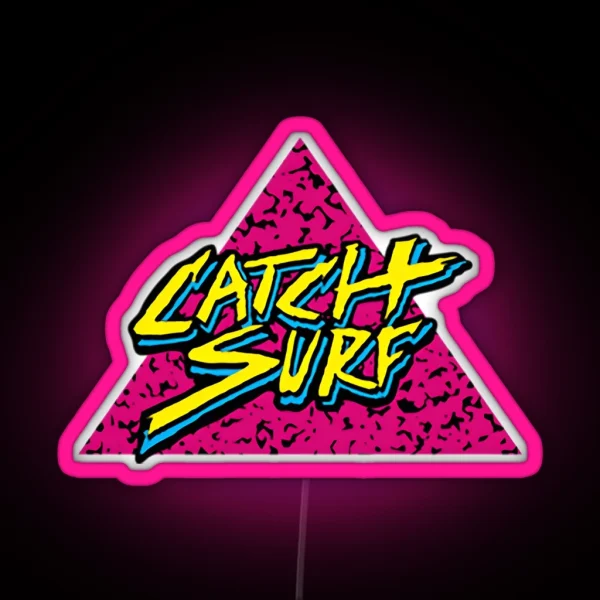 Catch Surf RGB Neon Sign
