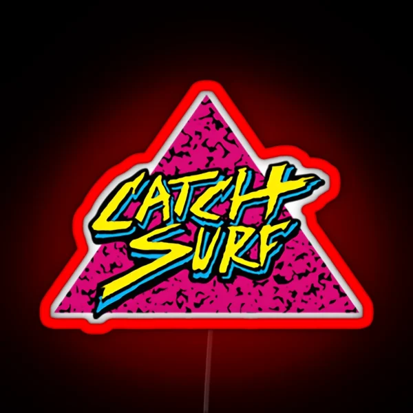 Catch Surf RGB Neon Sign