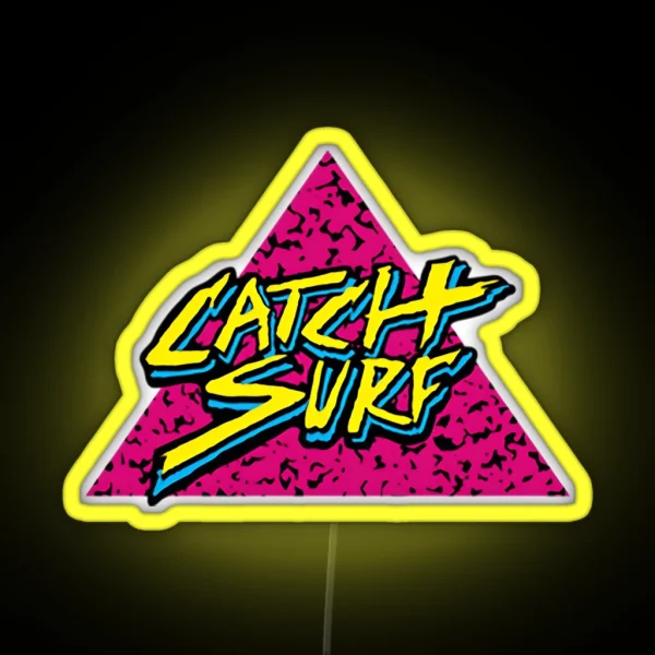 Catch Surf RGB Neon Sign