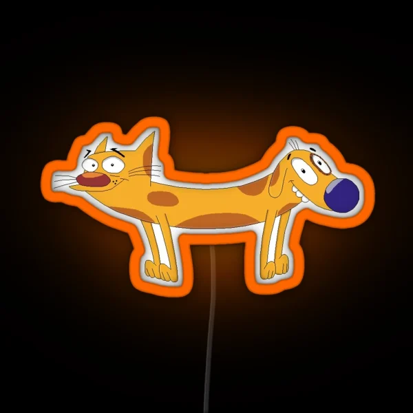 Catdog RGB Neon Sign