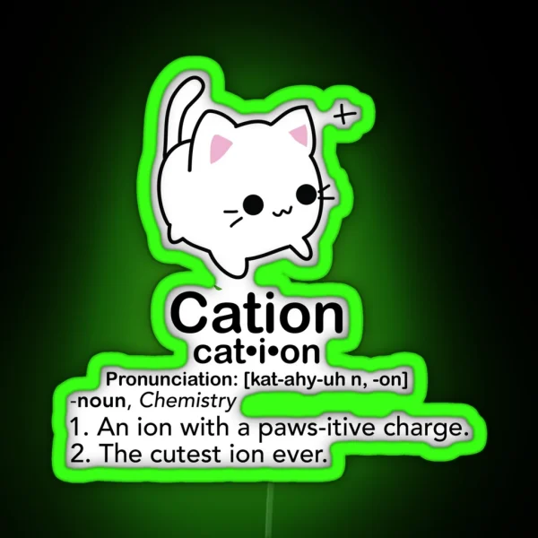Cation RGB Neon Sign