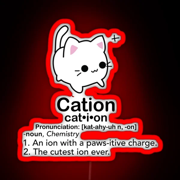 Cation RGB Neon Sign