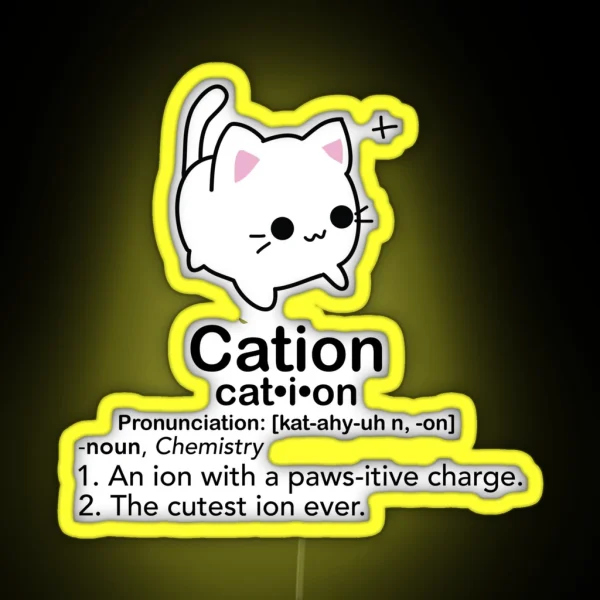 Cation RGB Neon Sign