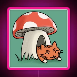 Catshroom RGB Neon Sign