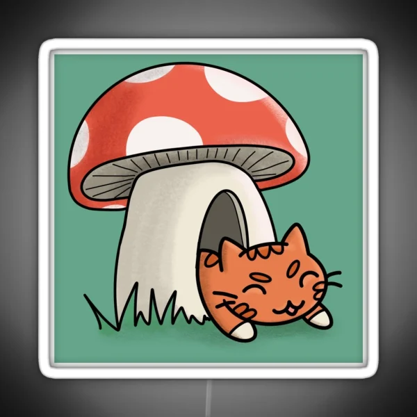 Catshroom RGB Neon Sign