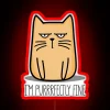 Cattitude RGB Neon Sign - Image 2