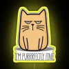 Cattitude RGB Neon Sign - Image 6