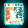 Catzilla Funny Catzilla RGB Neon Sign - Image 3