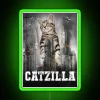 Catzilla Gift Funny Cat Cat Gifts For Him RGB Neon Sign - Image 3