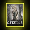 Catzilla Gift Funny Cat Cat Gifts For Him RGB Neon Sign - Image 5