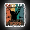 Catzilla Japanese Funny Retro Catzilla RGB Neon Sign - Image 5