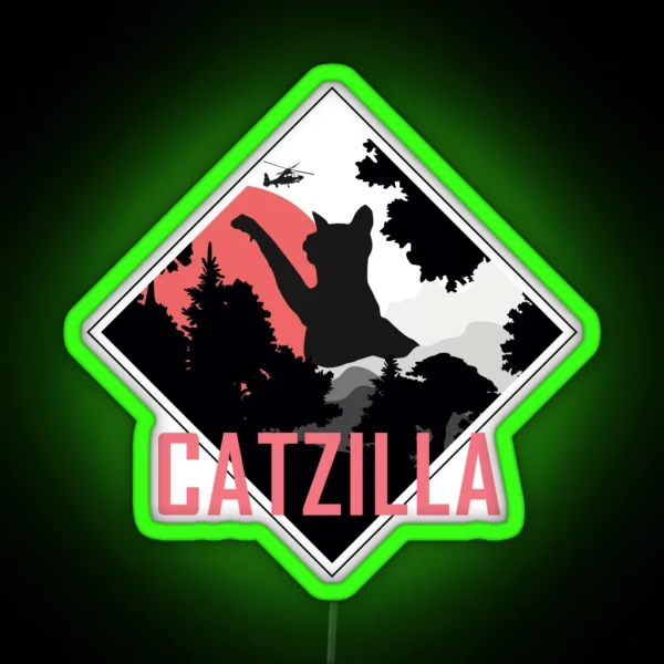 Catzilla Led RGB Neon Sign