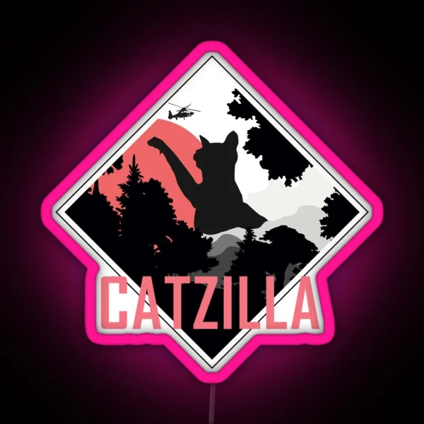 Catzilla Led RGB Neon Sign